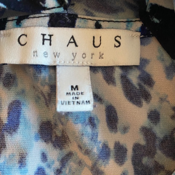 Chaus size M animal print shirt - Picture 9 of 9